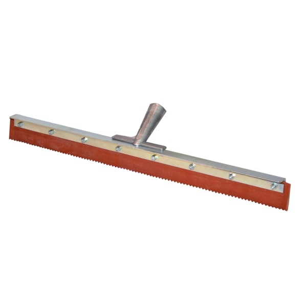 Bon Tool Bon 82-330 Notched Floorsquareueegee 24" Red Rubber 82-330 - main